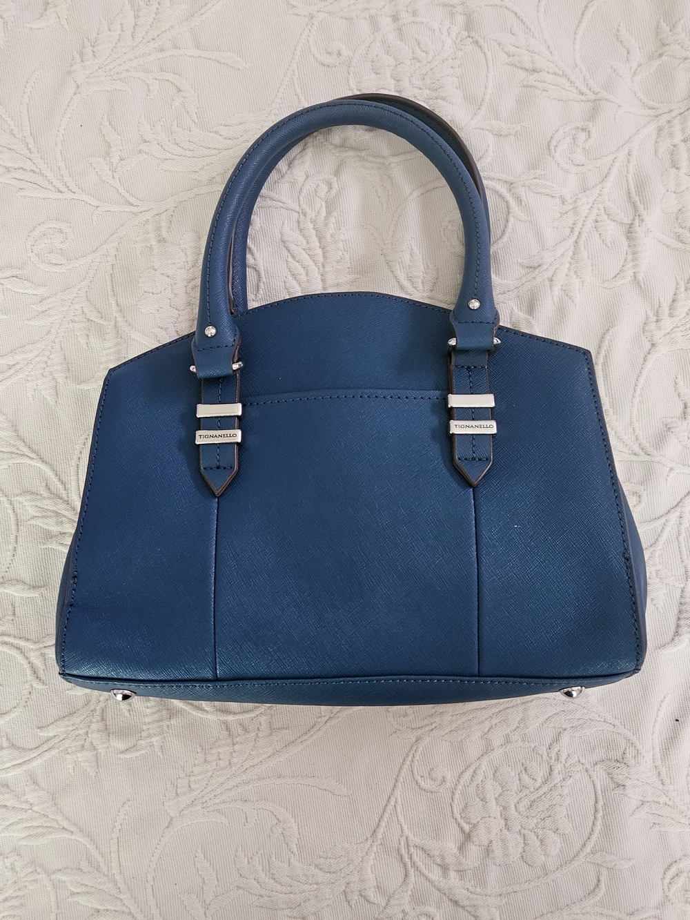 Tignanello Hand Bag- Blue - Picture 2 of 13